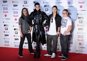 Tokio Hotel beim MTV Video Music Aid Japan im Juni 2011.