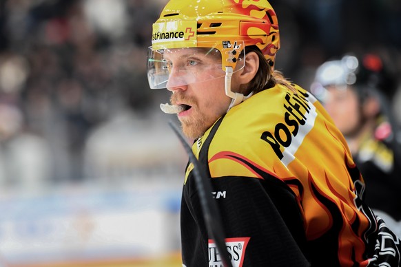 Lugano&#039;s player Markus Granlund during the preliminary round game of National League A (NLA) Swiss Championship 2022/23 between, HC Lugano against EHC Kloten at the Corn