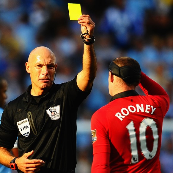 FILE - AUGUST 06, 2014: Howard Web retires from refereeing after a 25-year career to become technical director of the official referees&#039; association on August 06, 2014. MANCHESTER, ENGLAND - SEPT ...