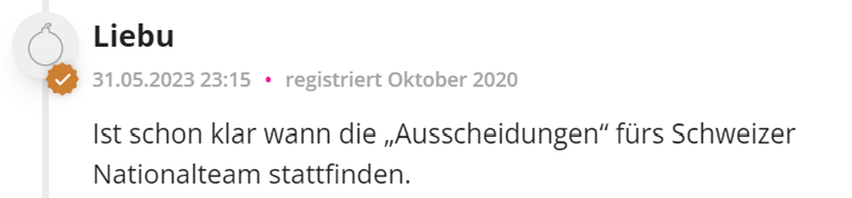 Kommentare zu den Sex-Weltmeisterschaften in Schweden.