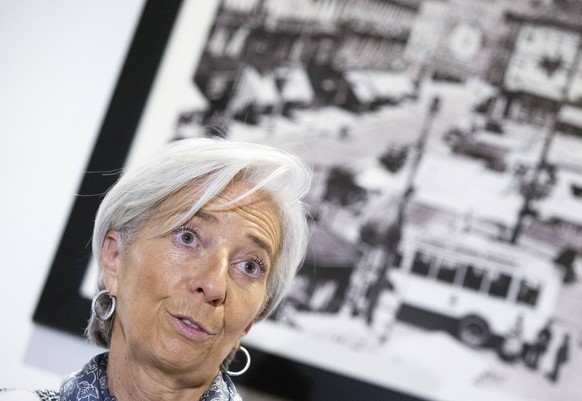 Christine Lagarde, Chefin des IWF.