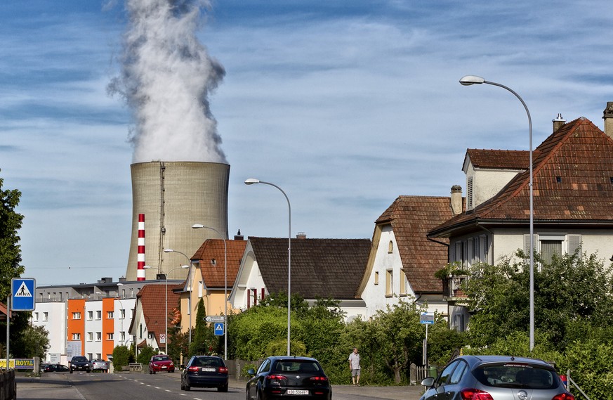 ARCHIVBILD ZUM THEMA VOTO-STUDIE ZUR ENERGIEWENDE - The nuclear power plant Goesgen in the canton of Solothurn, Switzerland, pictured on May 29, 2011. (KEYSTONE/Alessandro Della Bella)

Das Atomkraf ...