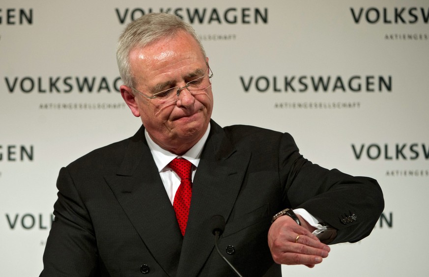Angesichts des Skandals hat VW-CEO Winterkorn diese Woche das Handtuch geworfen.<br data-editable="remove">