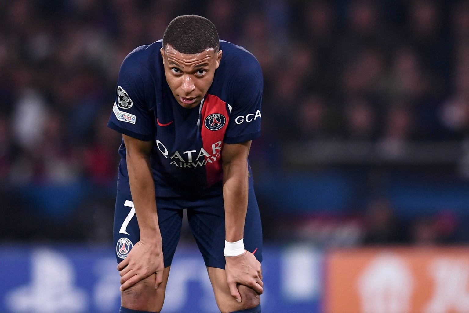 Paris Saint-Germain v Borussia Dortmund - UEFA Champions League 2023/2024 - Demi-Finale 07 Kylian MBAPPE psg during the UEFA Champions League, Semi final match between Paris and Dortmund at Parc des P ...