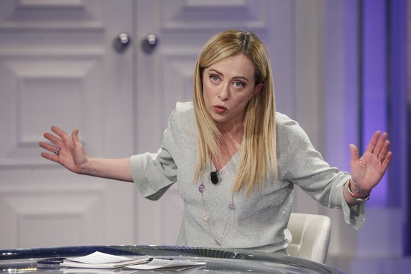 Populistin Giorgia Meloni will Ministerpräsidentin werden.