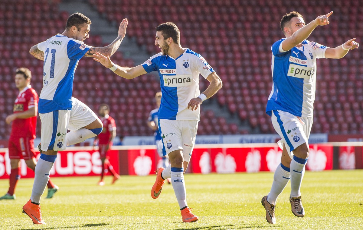 Ausgelassene Stimmung bei den Hoppers: Den Zürchern gelingt eine Reaktion auf die 0:4-Niederlage gegen Basel am letzten Wochenende.