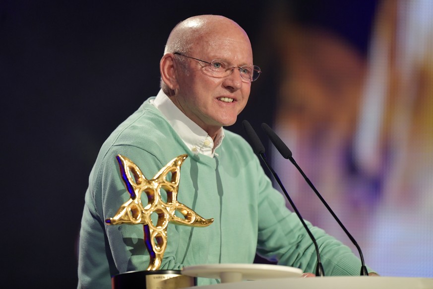 Rolf Knie gewinnt den Ehren-Prix Walo an der Prix Walo Preisverleihung in Zuerich am Sonntag, 12. Mai 2019. (KEYSTONE/Walter Bieri)