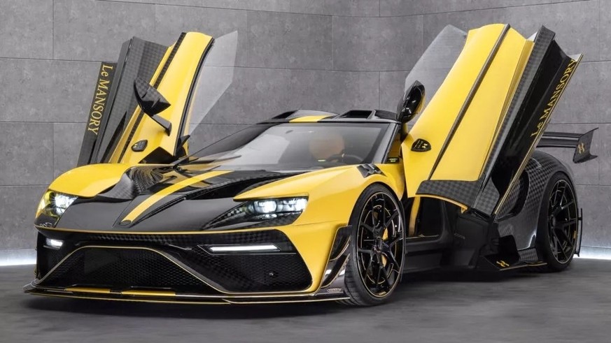 High end tuning from Mansory ... lots of money, minus the taste.
https://www.mansory.com/