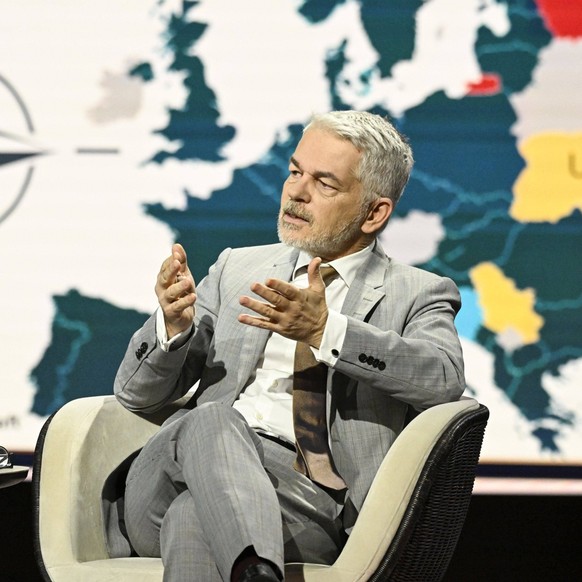 Carlo Masala Politologe 10/25 her Carlo Masala am 30. Oktober 2025 in Markus Lanz , ZDF Aufzeichnung vom 29. Oktober 2025 TV Fernsehen Talkshow Talk Show Deutschland deutsch deutscher Mann Milit