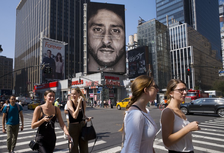 Das wird Trump stinken – Werbung mit seinem Kritiker lässt bei Nike die Kassen klingeln