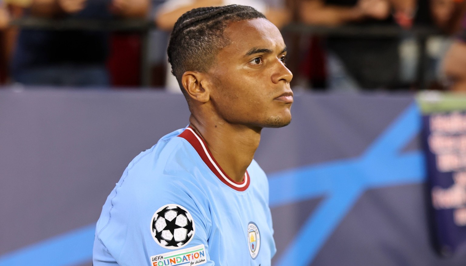 September 6, 2022, Seville, Seville, Spain: Manuel Akanji of Manchester City during the UEFA Champions League Group G stage match between Sevilla FC and Manchester City at Ramon Sanchez Pizjuan on Sep ...