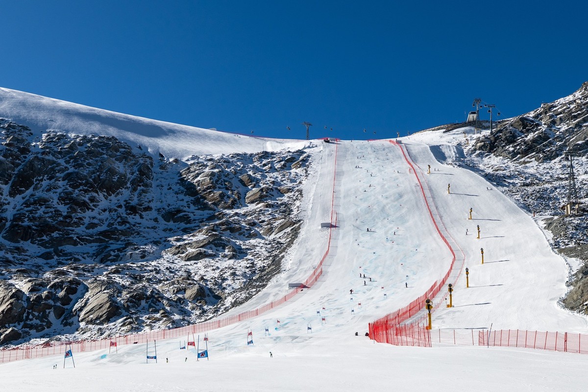 La fameuse piste de Sölden n'est pas si facile à dompter.