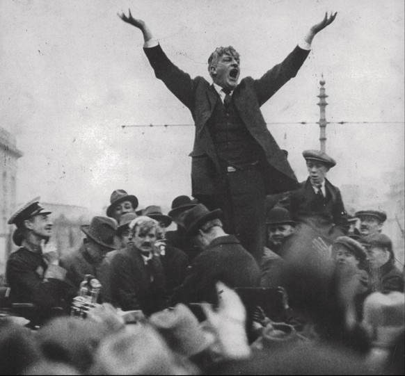 Irish trade unionist &#039;Big&#039; Jim Larkin (1923)