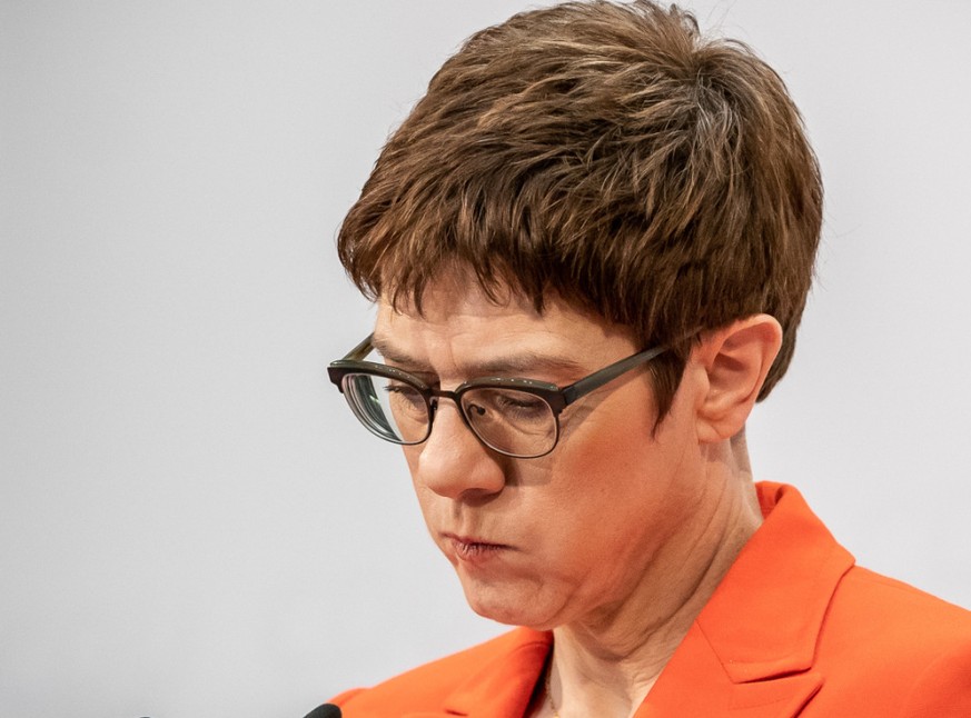 Annegret Kramp-Karrenbauer verzichtet auf eine Kanzlerkandidatur. (Archivbild)