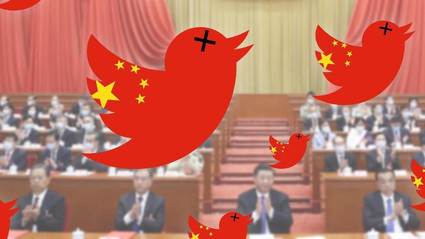 Propaganda für China: Twitter hat mehr als 20.000 Twitter-Konten geschlossen, die in staatlicher Mission Stimmung in der Corona-Krise gemacht haben sollen.