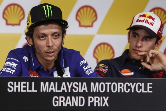 Valentino Rossi bewundert Shootingstar Marc Marquez.