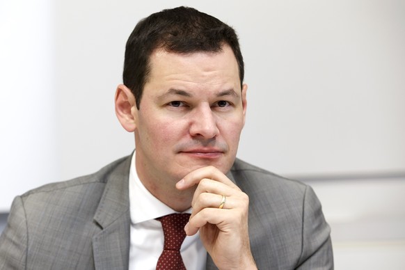 ARCHIV - ZUR WAHL DES GENFER SICHERHEITSDIREKTORS PIERRE MAUDET ZUM PRAESIDENTEN DER KONFERENZ DER KANTONALEN JUSTIZ- UND POLIZEIDIREKTORINNEN UND DIREKTOREN (KKJPD) STELLEN WIR IHNEN FOLGENDES BILDM ...