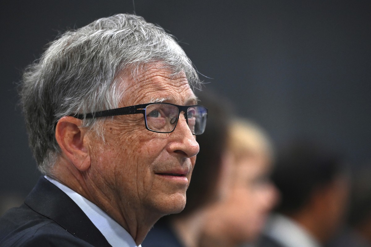 Bill Gates attends the World Leaders' Summit "Accelerating Clean Technology Innovation and Deployment", at the COP26 Summit, in Glasgow, Scotland, Tuesday, Nov. 2, 2021. The U.N. climat ...