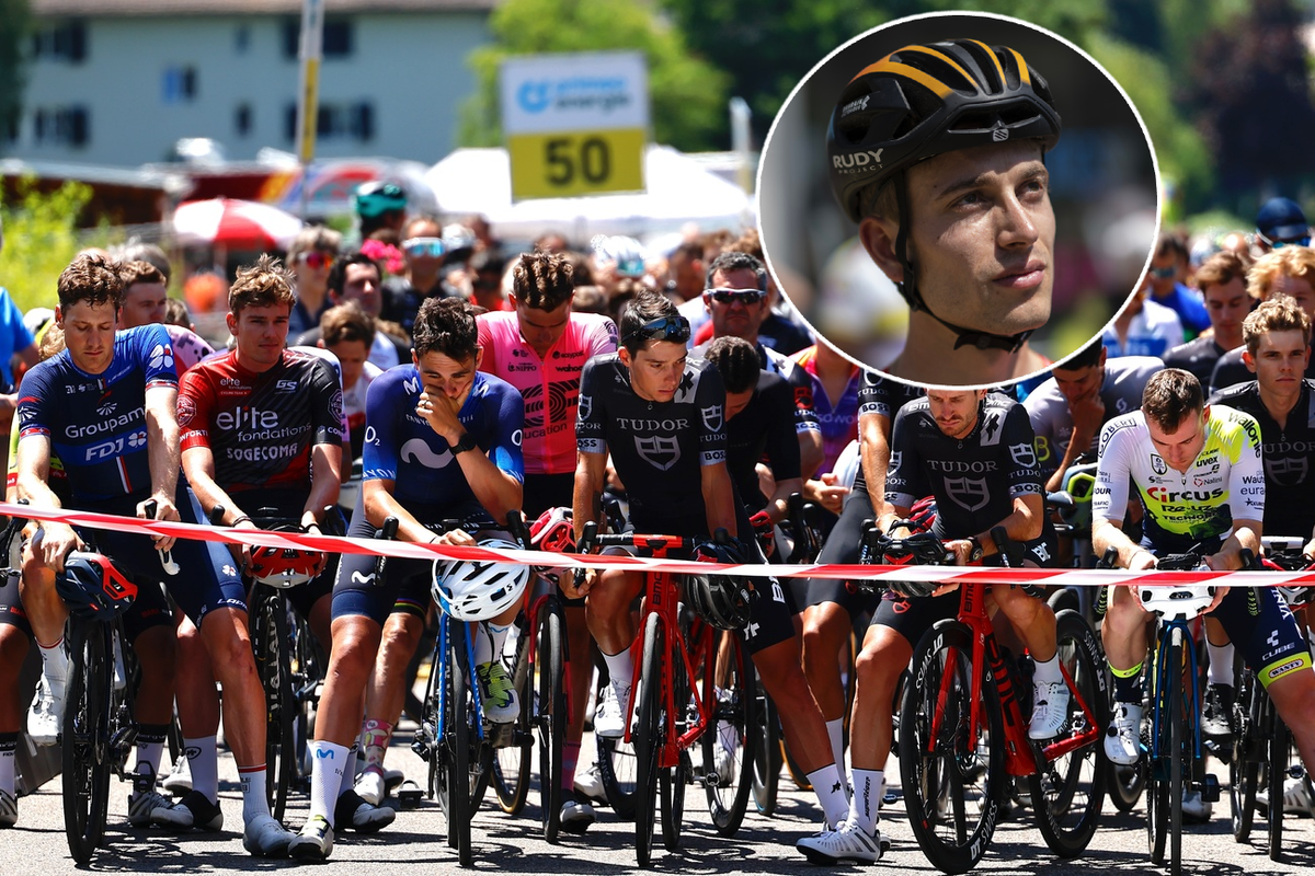 De nombreux cyclistes pros et amateurs ont participé à la course en hommage à Gino Mäder, samedi dans le canton de Zurich.