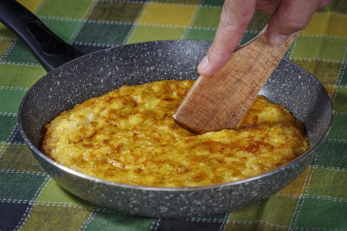 Frico friulano essen food italien friule venezia giulia kartoffeln montasio zwiebeln