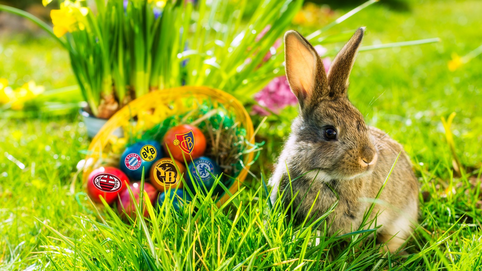 Nicht nur Schoggi und Eier, auch Fussball steht an Ostern auf dem Programm.