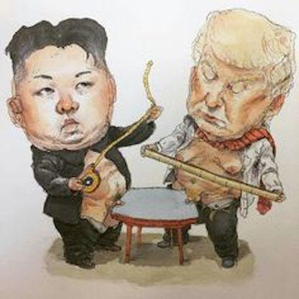 Trump: USA entwickeln weltweit schnellste «Super-Duper-Rakete»
Dabei will klein Donnie doch nur einen Schw***vergleich mit seinem Sandkastengschpänli Kimi machen.