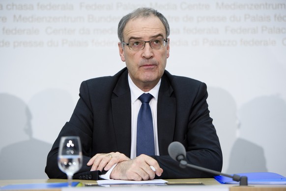 Verteidigungsminister Guy Parmelin.