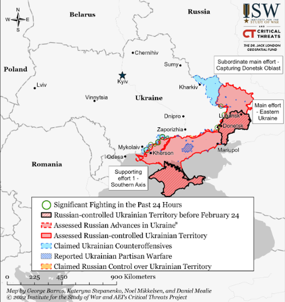 Ukraine Krieg Entwicklung seit 24. Februar
12. September