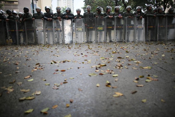 Der Staat setzte ein grosses Polizeiaufgebot ein gegen die Protestierenden.&nbsp;