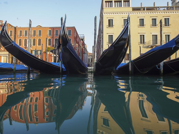 Wieder klares Wasser in Venedig.