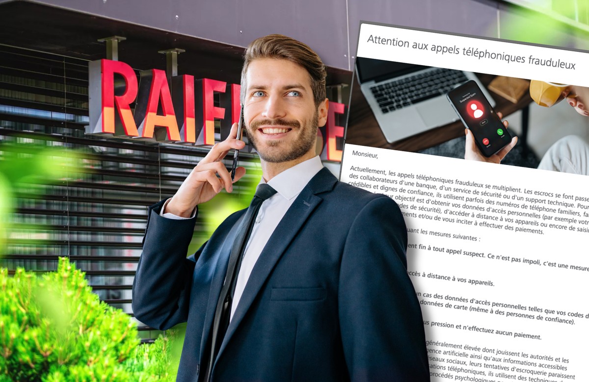 Les clients de Raiffeisen sont visés par cette nouvelle arnaque