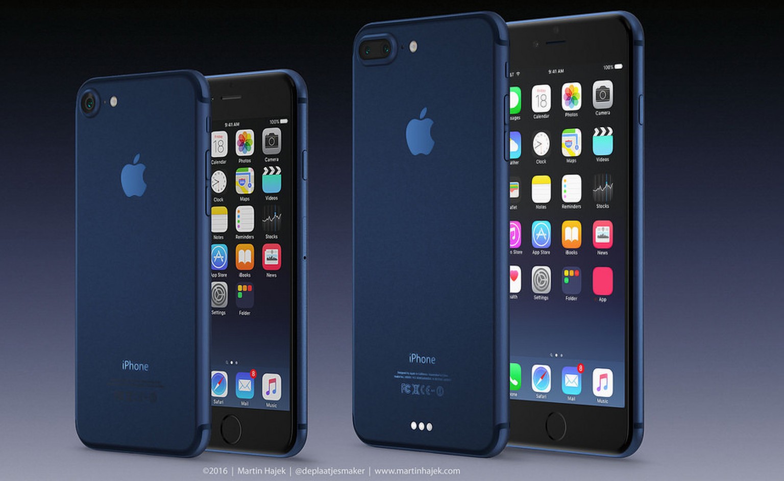 Apple enthüllt das iPhone 7 voraussichtlich am 7. September. Vermutlich ab dem 16. oder 23. September steht es in den ersten Ländern in den Läden. Das iPhone 7 Plus (rechts) erhält eine Dual-Kamera.