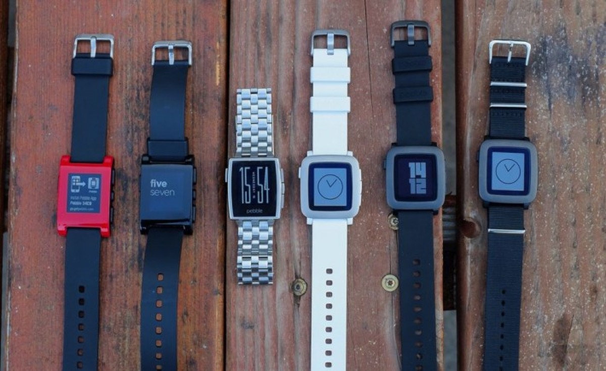Die verschiedenen Pebble-Modelle im Überblick.
