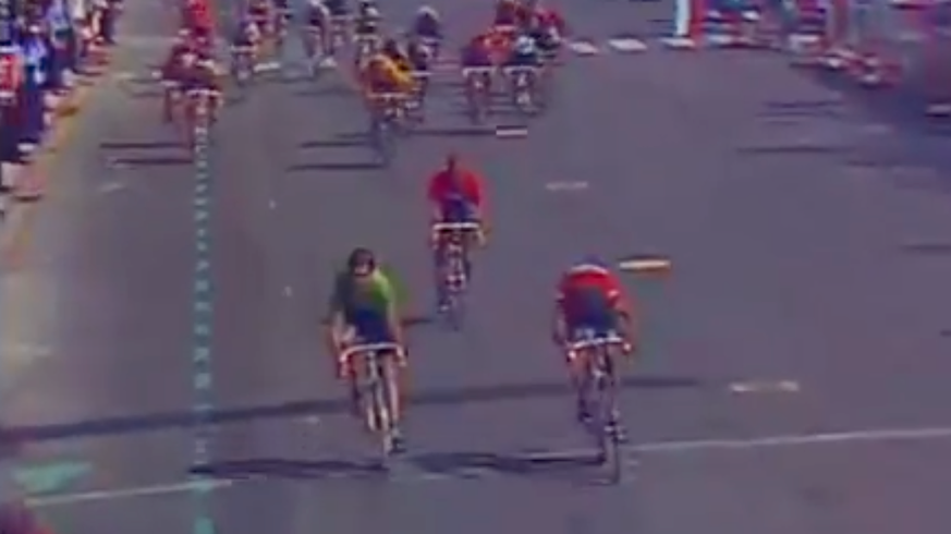 Tour de France 1983 Gilbert Glaus gewinnt auf den ChampsÉlysées
