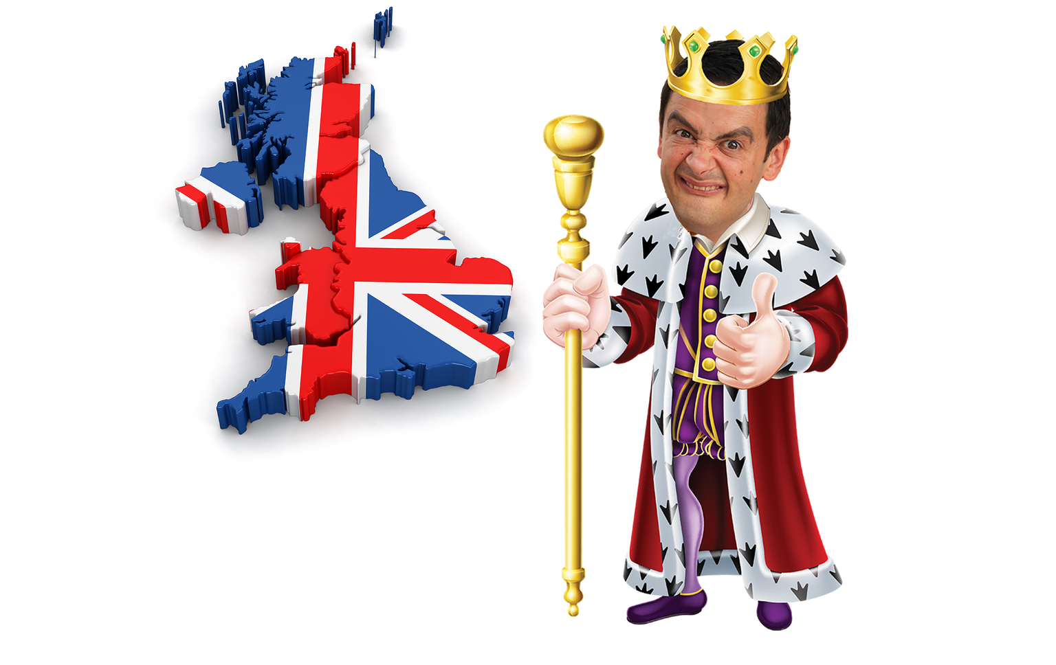 Für die Welt sieht es aus, als hätte Mr. Bean im UK das Sagen.