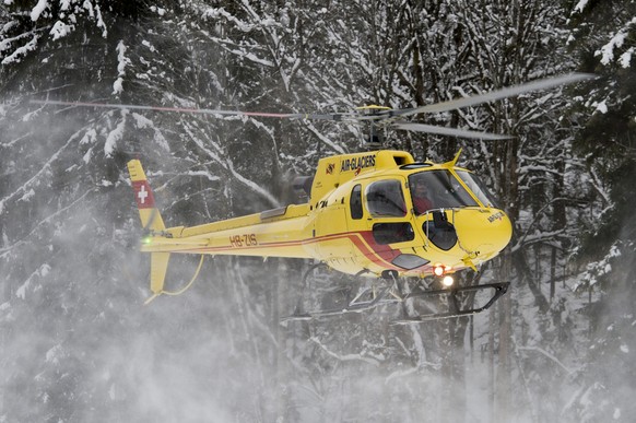 Bei Lawinengefahr steht bei Bedarf ein Helikopter zur Verfügung.