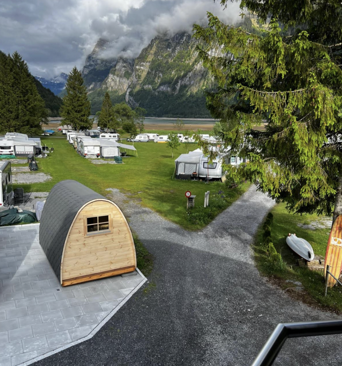 Camping Vorauen Klöntalersee Rauszeit Camping