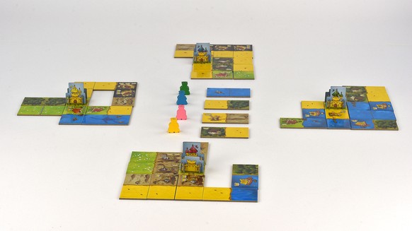 Spielsituation Kingdomino