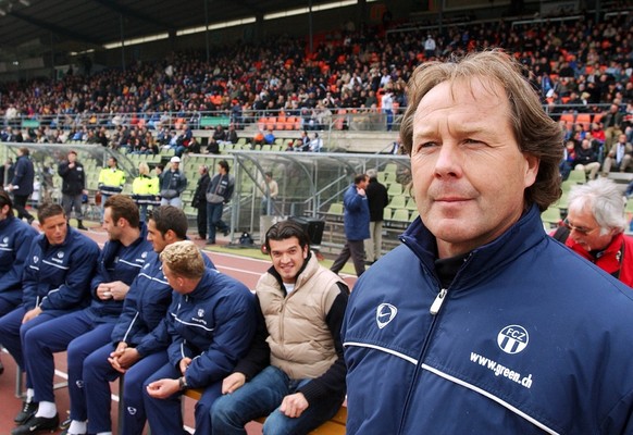 Assistent Walter Grüter (r.) übernahm für Georges Bregy.