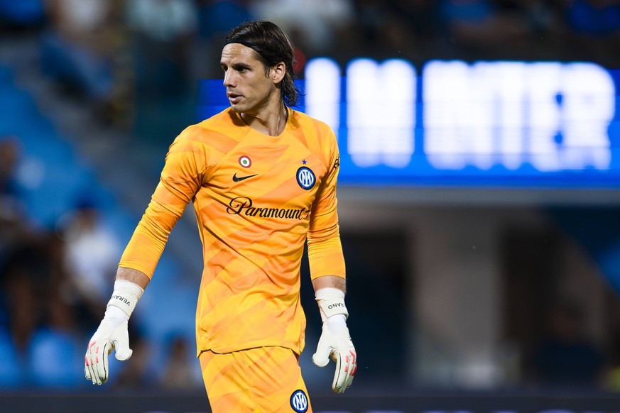 FC Internazionale v KF Egnatia - Friendly Yann Sommer of FC Internazionale looks on during the friendly football match between FC Internazionale and KF Egnatia. Ferrara Italy Copyright: xNicol