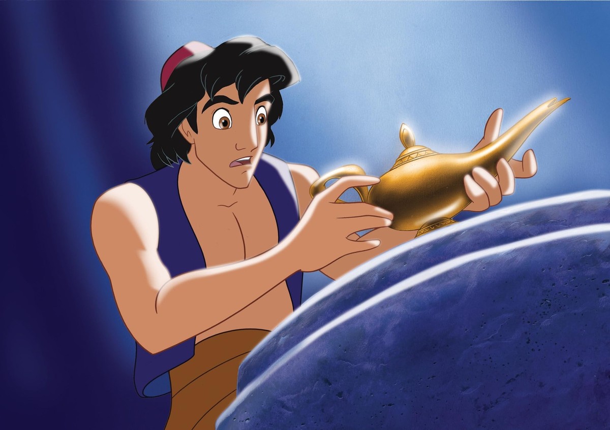Brad Kane and Scott Weinger in Aladdin (1992)