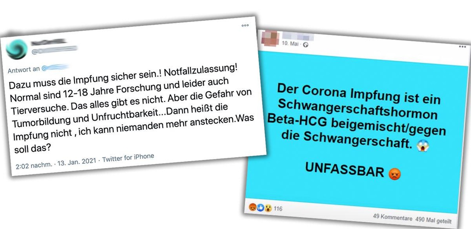 Behauptungen Unfruchtbarkeit Coronaimpfung