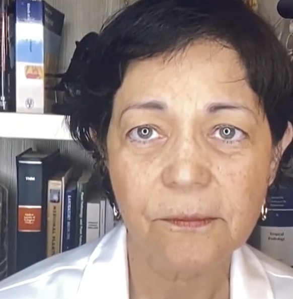 Ex-Marineoffizierin Aileen Marty, eine Professorin für Katastrophenmedizin.