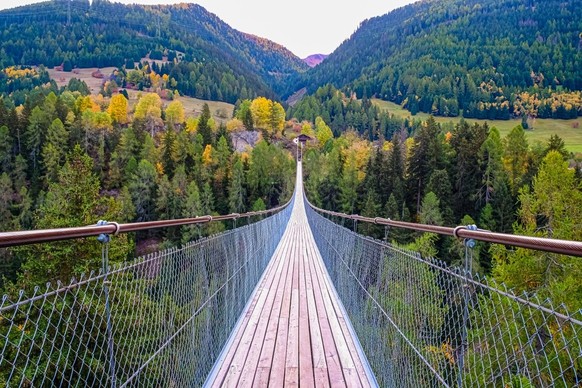 Goms-Bridge Bellwald Rhone Hängebrücken der schweiz Rauszeit