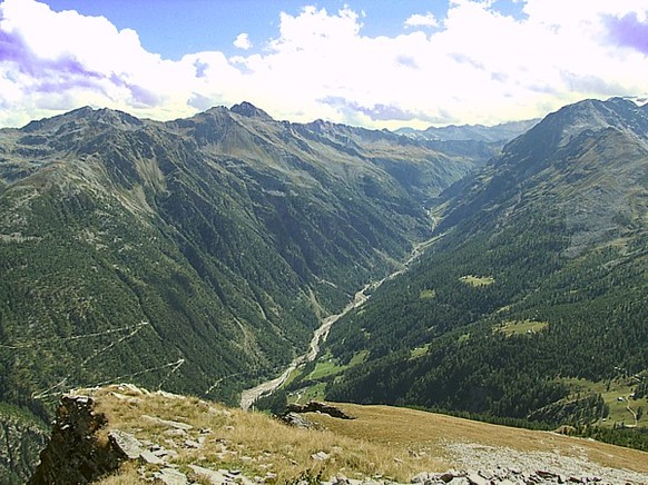 Das Zwischbergental im Wallis.