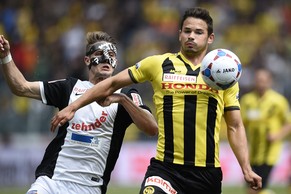 Marco Bürki bei seinem bislang letzten Einsatz für YB gegen Aarau.