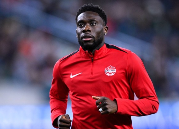 RECORD DATE NOT STATED IV CONCACAF NATIONS LEAGUE 2024-2025 Canada vs Mexico Alphonso Davies of Canada during the Semifinal match between Canada and Mexican national team, Nationalteam Mexico as part  ...