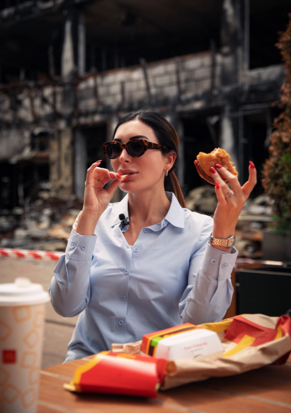 laura loomer mcdonalds kiev