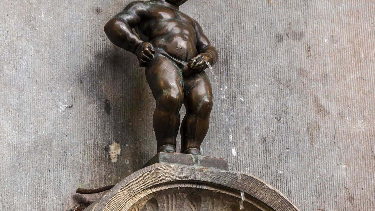 Manneken Pis, Brüssel (Ausschnitt)