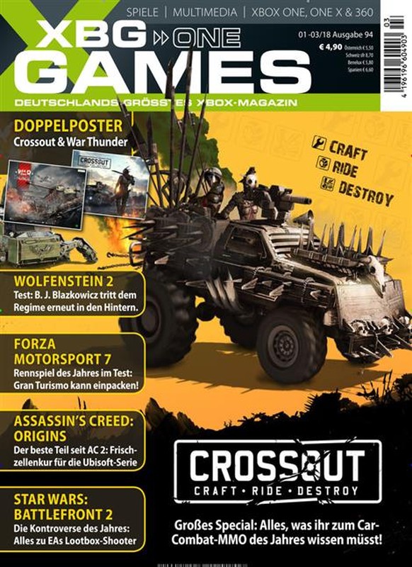 Das Magazin für alle «Xbox»-Jünger und «Xbox»-Jüngerinnen.